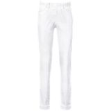 Enkellange comfortjegging Peter Hahn wit