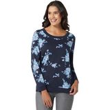 Ambria sweatshirt met bloemdessin